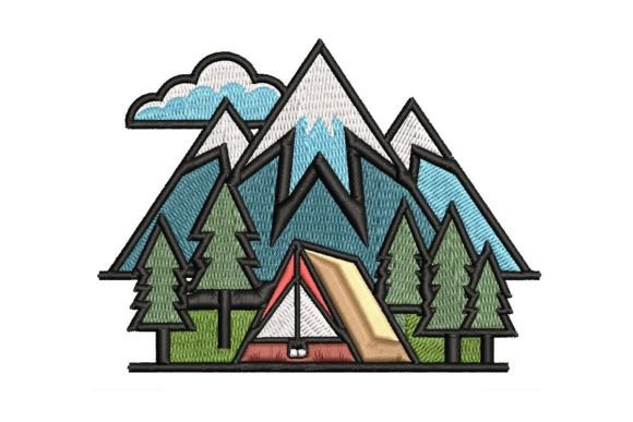 Campsite 3 Embroidery Design Review