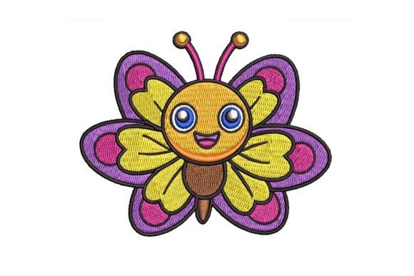 Cute Butterfly 2 Embroidery Design Review