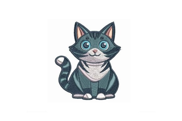 Cute Cat Embroidery Design Review
