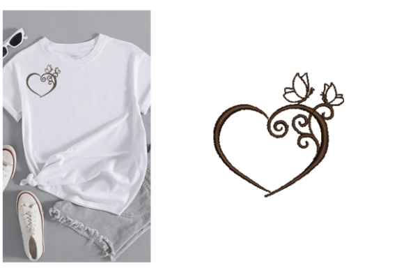Heart Embroidery Designs Review for Apparel Projects