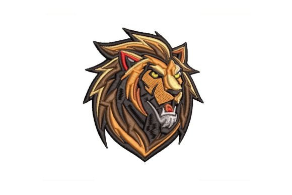 Lion Head Embroidery Design Review