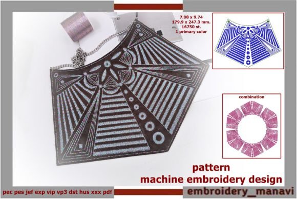 Pattern Machine Embroidery Design Review