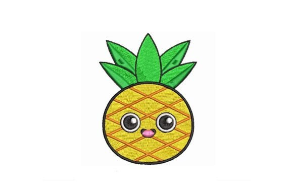 Pineapple Kawai Embroidery Design Review