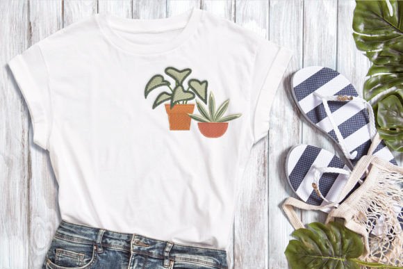 Potted Plants Embroidery Review