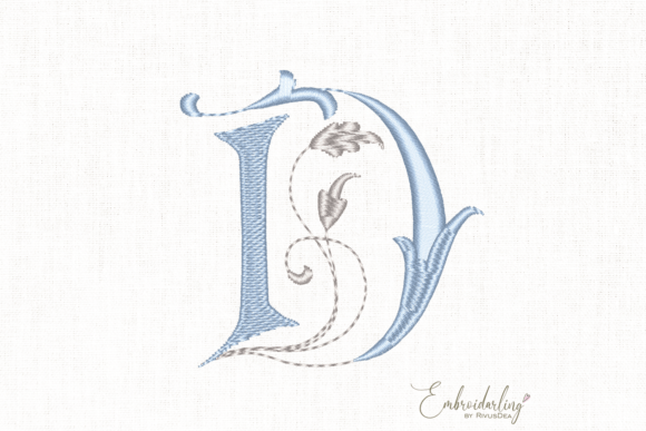Vintage Floral D Embroidery Design Review